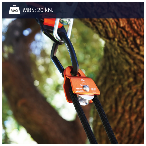 MICRO POLEA ALUMINIO 1 1/2" FP-8151-ORG